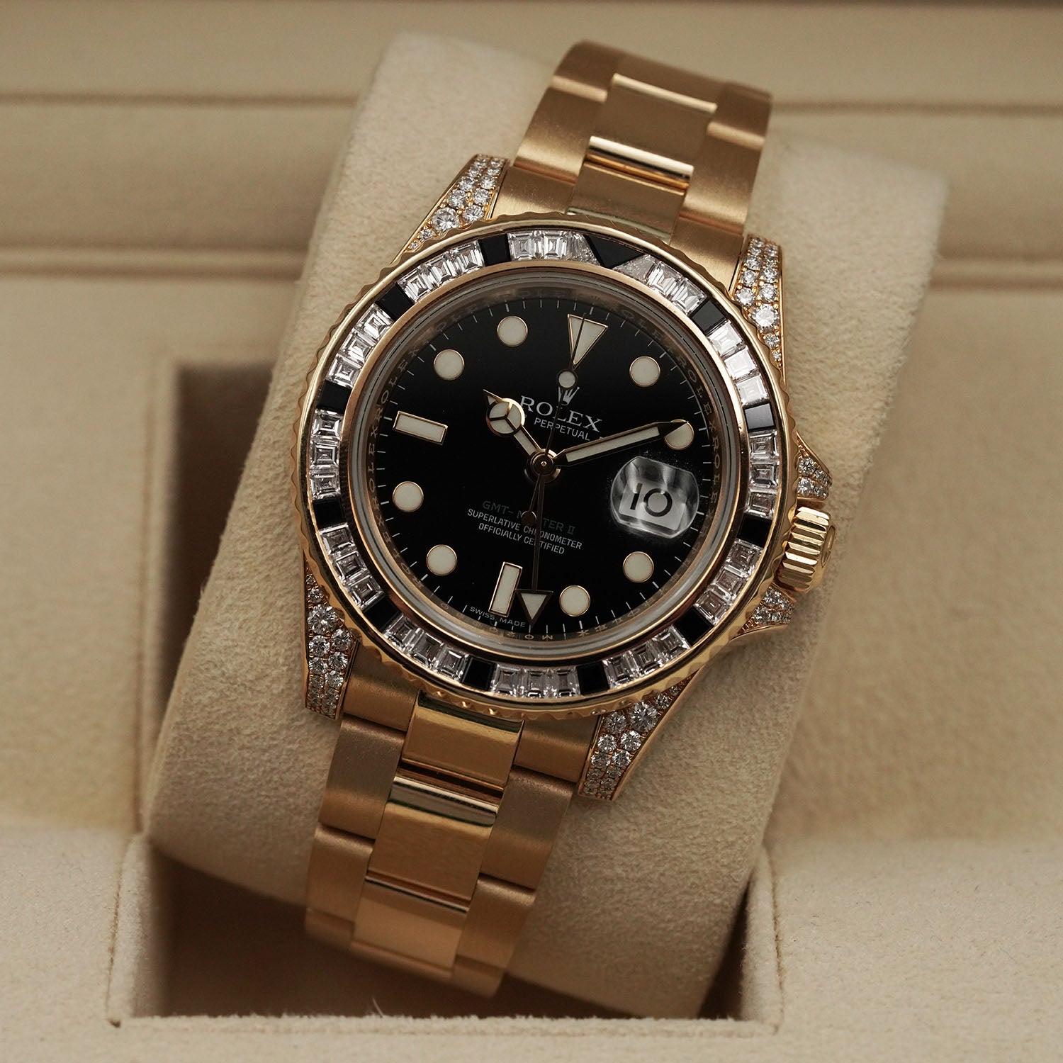 Gmt Master II Gold Rolex