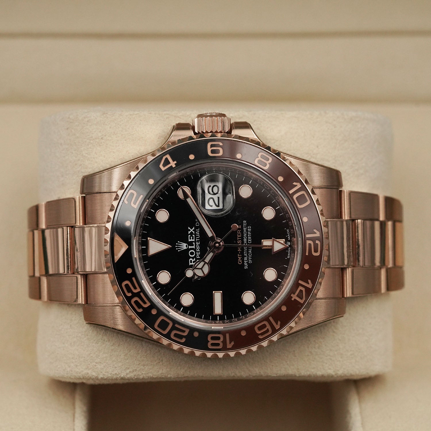 Gmt Master II Rose Gold - Rolex