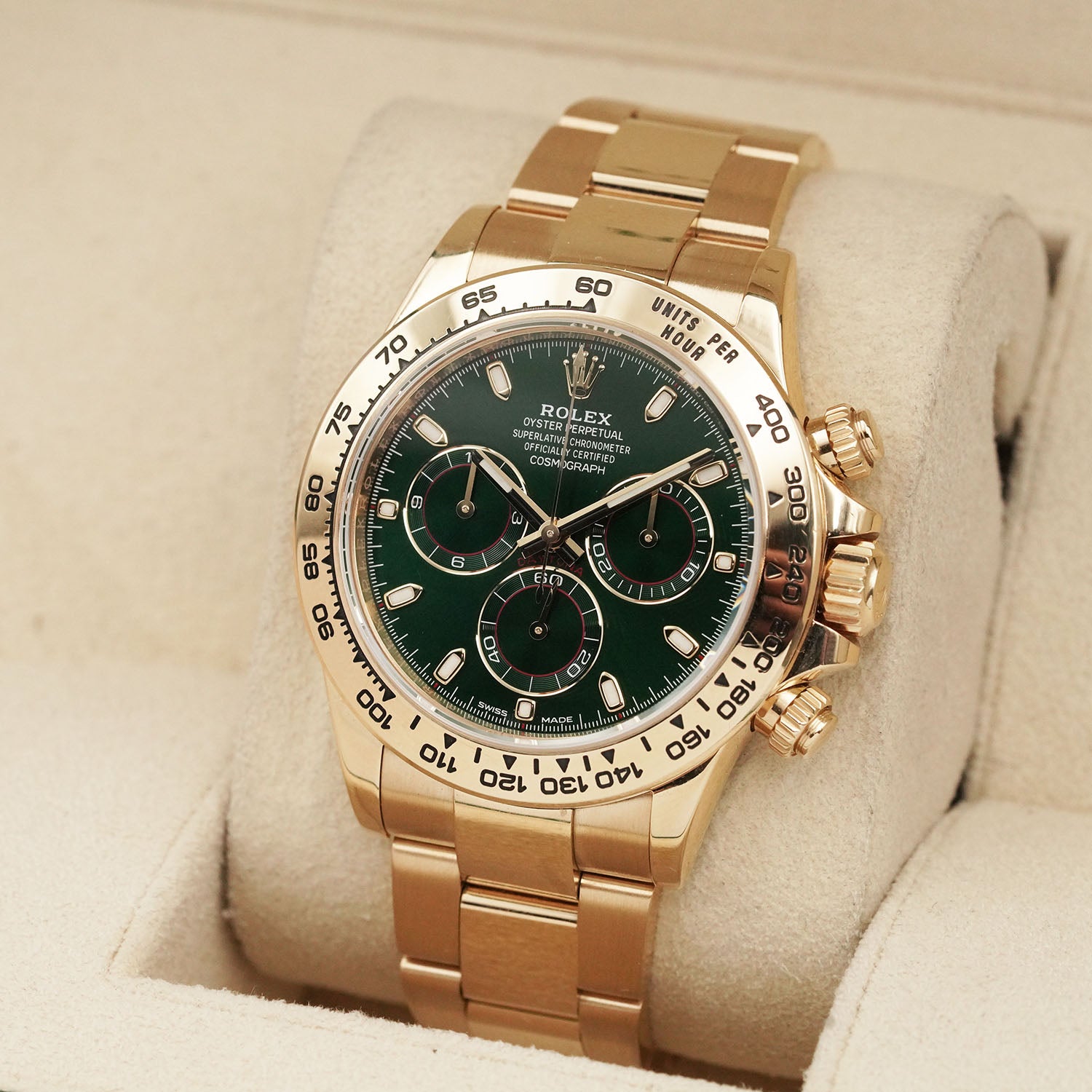 Daytona 116508 green - Rolex