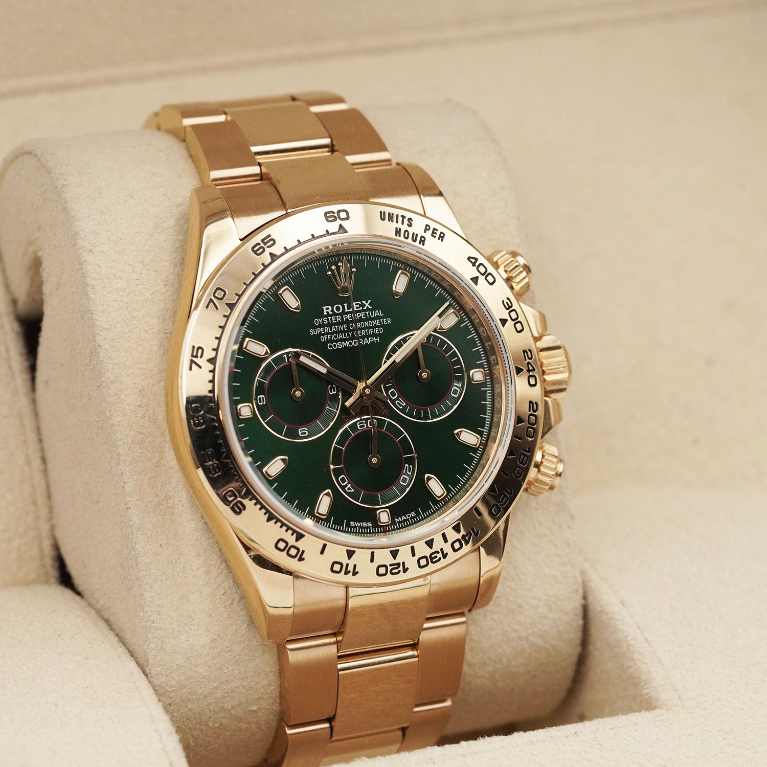 Daytona 116508 green - Rolex