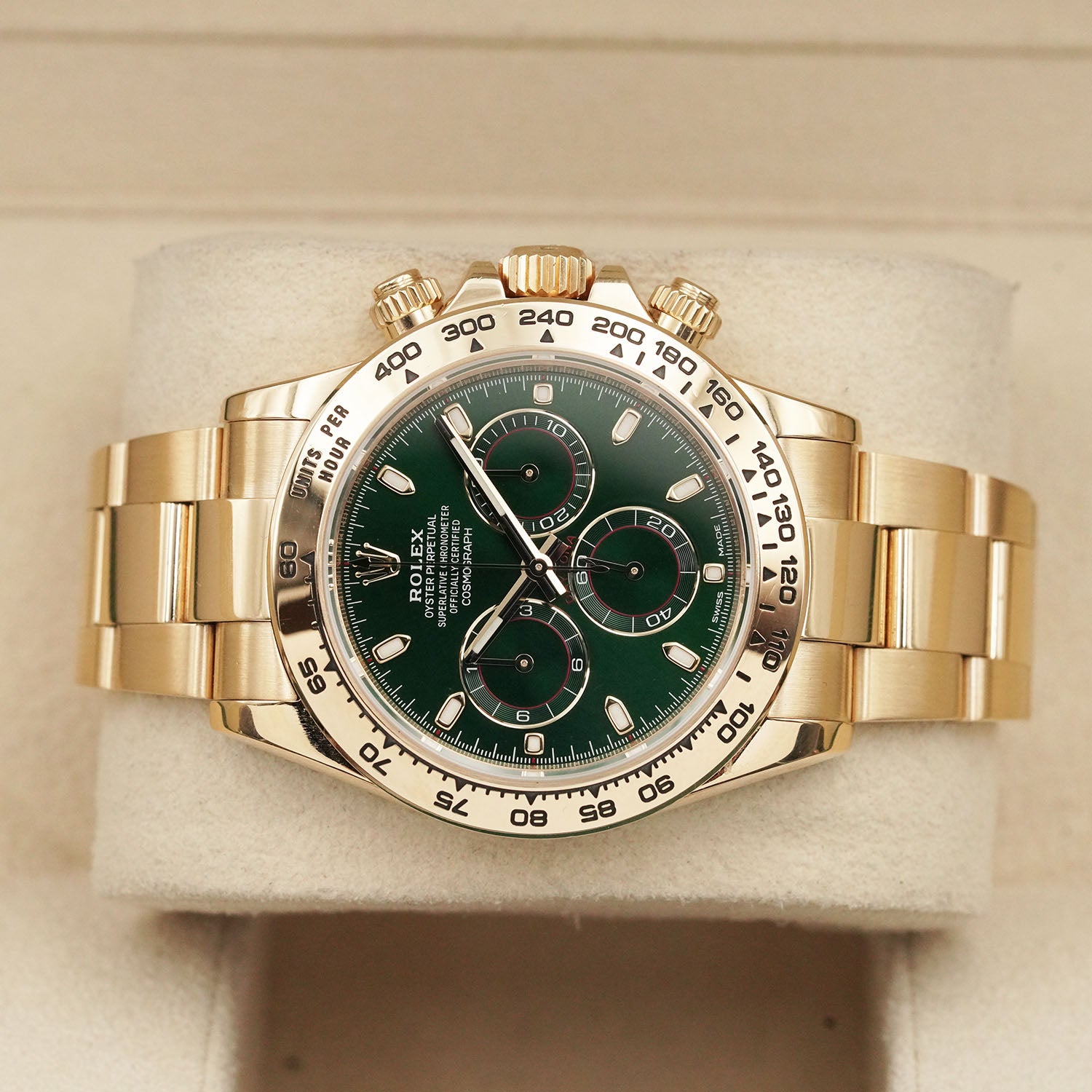 Daytona 116508 green - Rolex