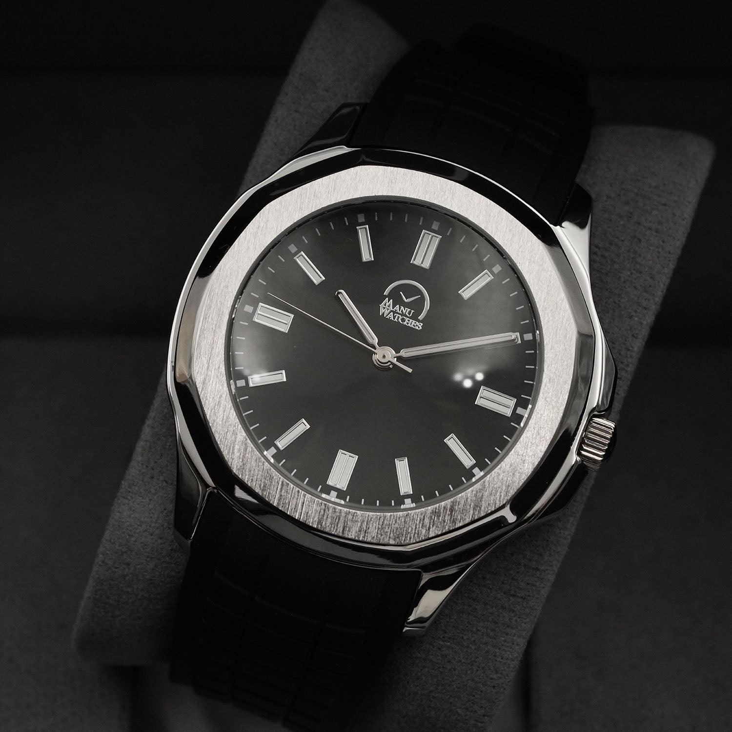 Manu Watch Black