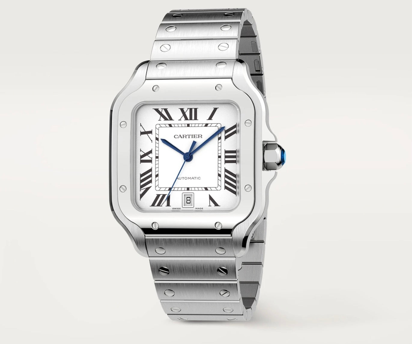 Santos White Large - Cartier