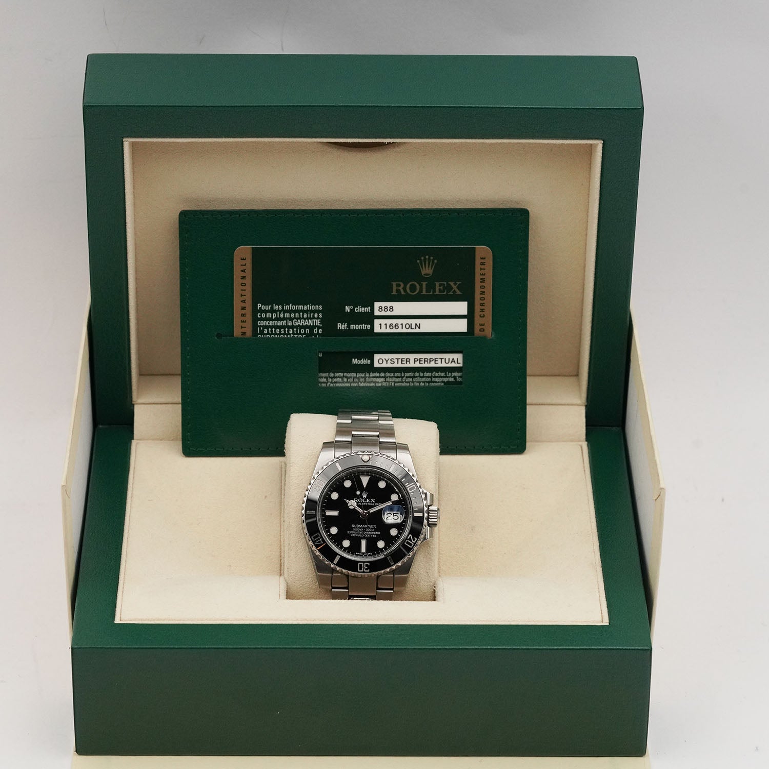 Submariner date 116610ln - Rolex