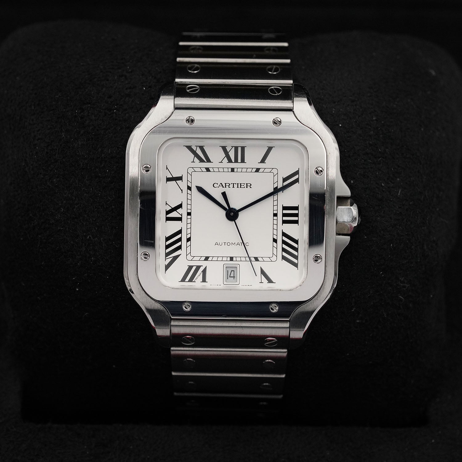 Santos White Large - Cartier