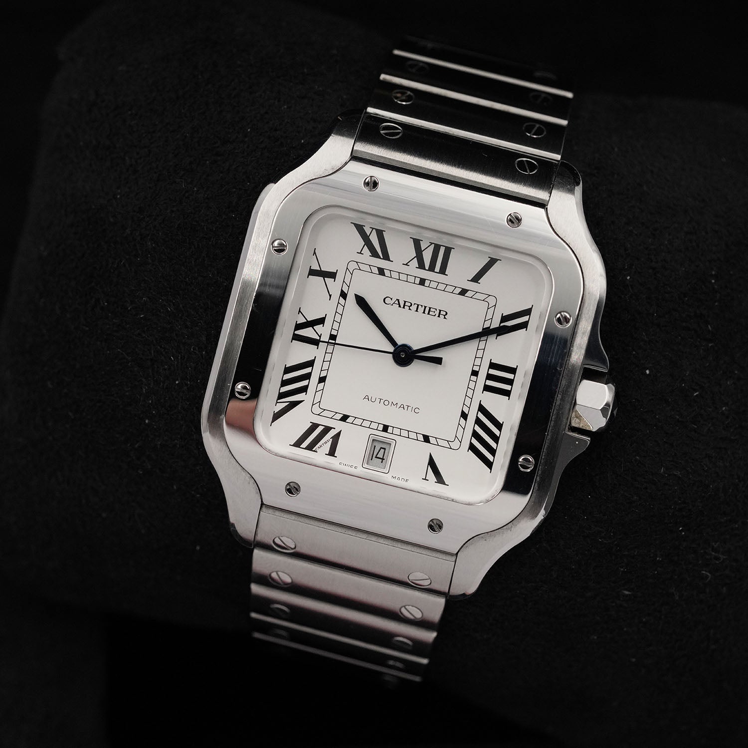 Santos White Large - Cartier